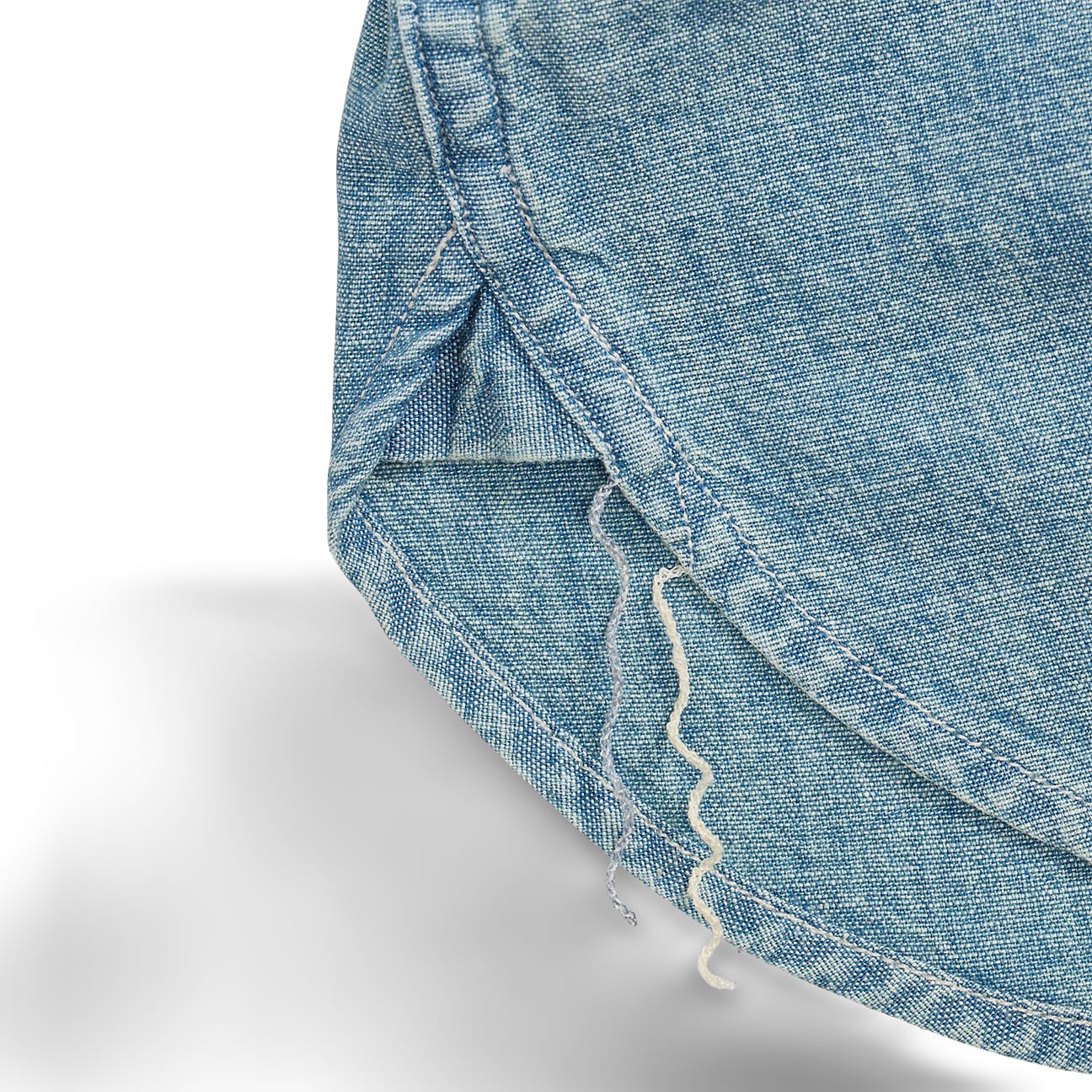 RRL Camicia uomo in chambray Indaco