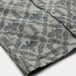 RRL Camicia uomo  sahariana in denim jacquard