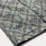 RRL Camicia uomo  sahariana in denim jacquard