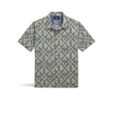 RRL Camicia uomo  sahariana in denim jacquard