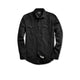 RRL Camicia uomo Slim Fit  western in twil Nero