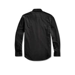 RRL Camicia uomo Slim Fit  western in twil Nero