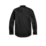 RRL Camicia uomo Slim Fit  western in twil Nero