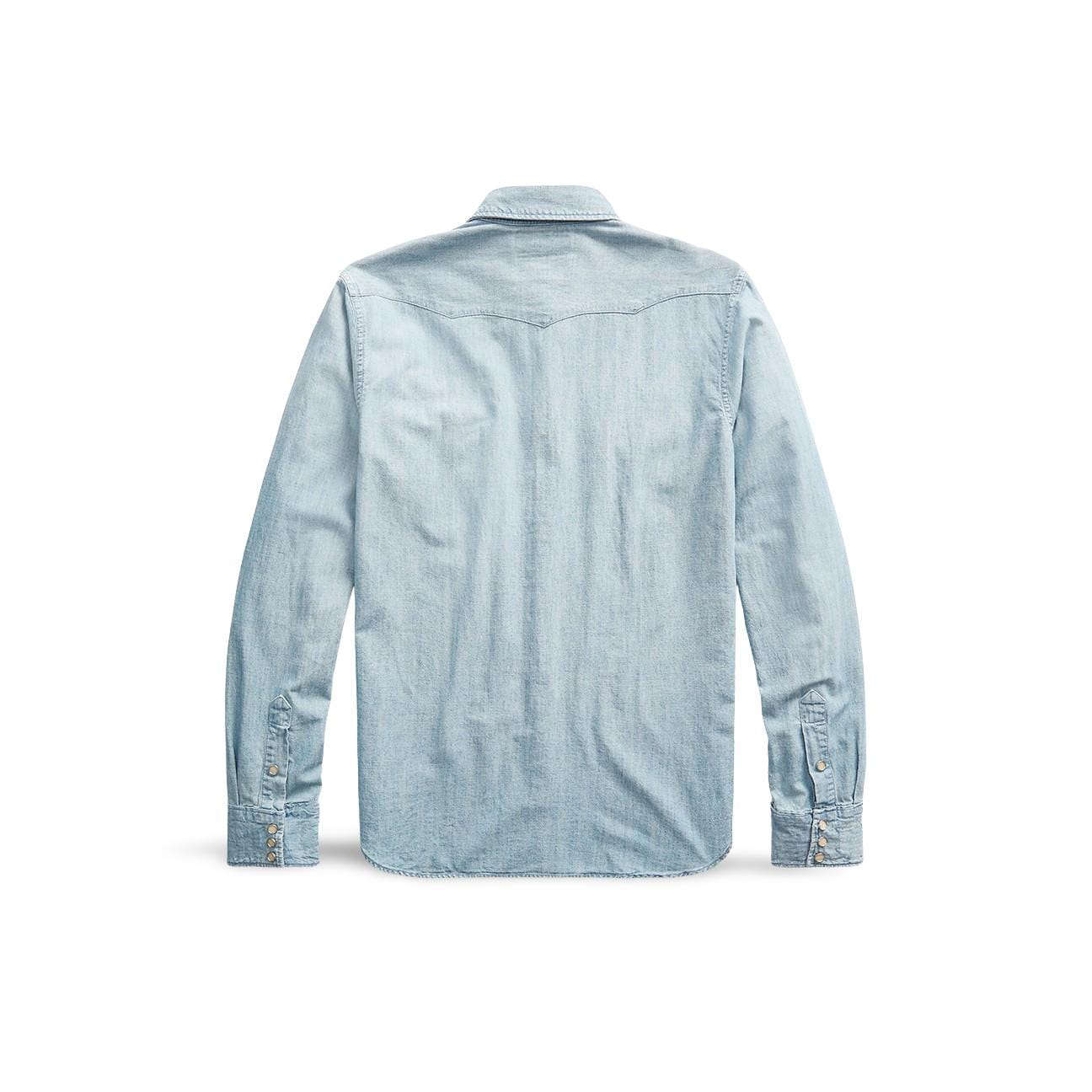 RRL Camicia uomo Western Figt Davey Wash