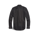 RRL Camicia uomo western in denim Slim Fit Black