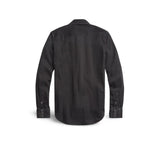 RRL Camicia uomo western in denim Slim Fit Black