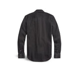 RRL Camicia uomo western in denim Slim Fit Black