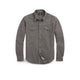 RRL Camicia uomo Western in flanella Grigio