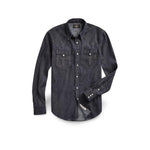 RRL Camicia uomo Western Slim Fit  Rinse
