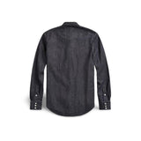 RRL Camicia uomo Western Slim Fit  Rinse