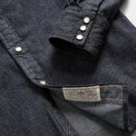 RRL Camicia uomo Western Slim Fit  Rinse