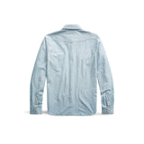 RRL Camicia western in chambray Slim-Fit