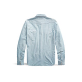 RRL Camicia western in chambray Slim-Fit