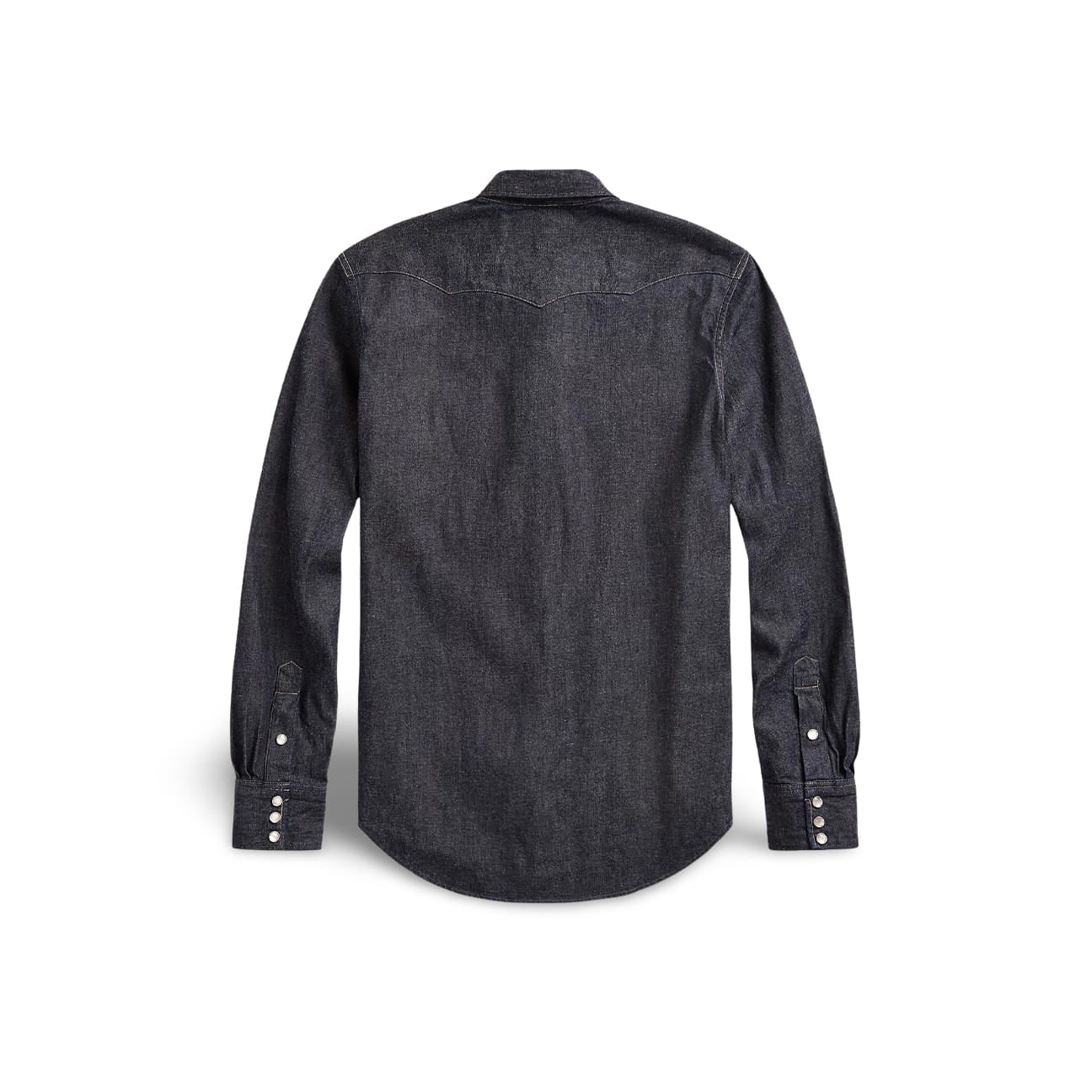 RRL Camicia western in denim Slim-Fit
