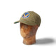 RRL Cappellino in twill tinto in capo Blue