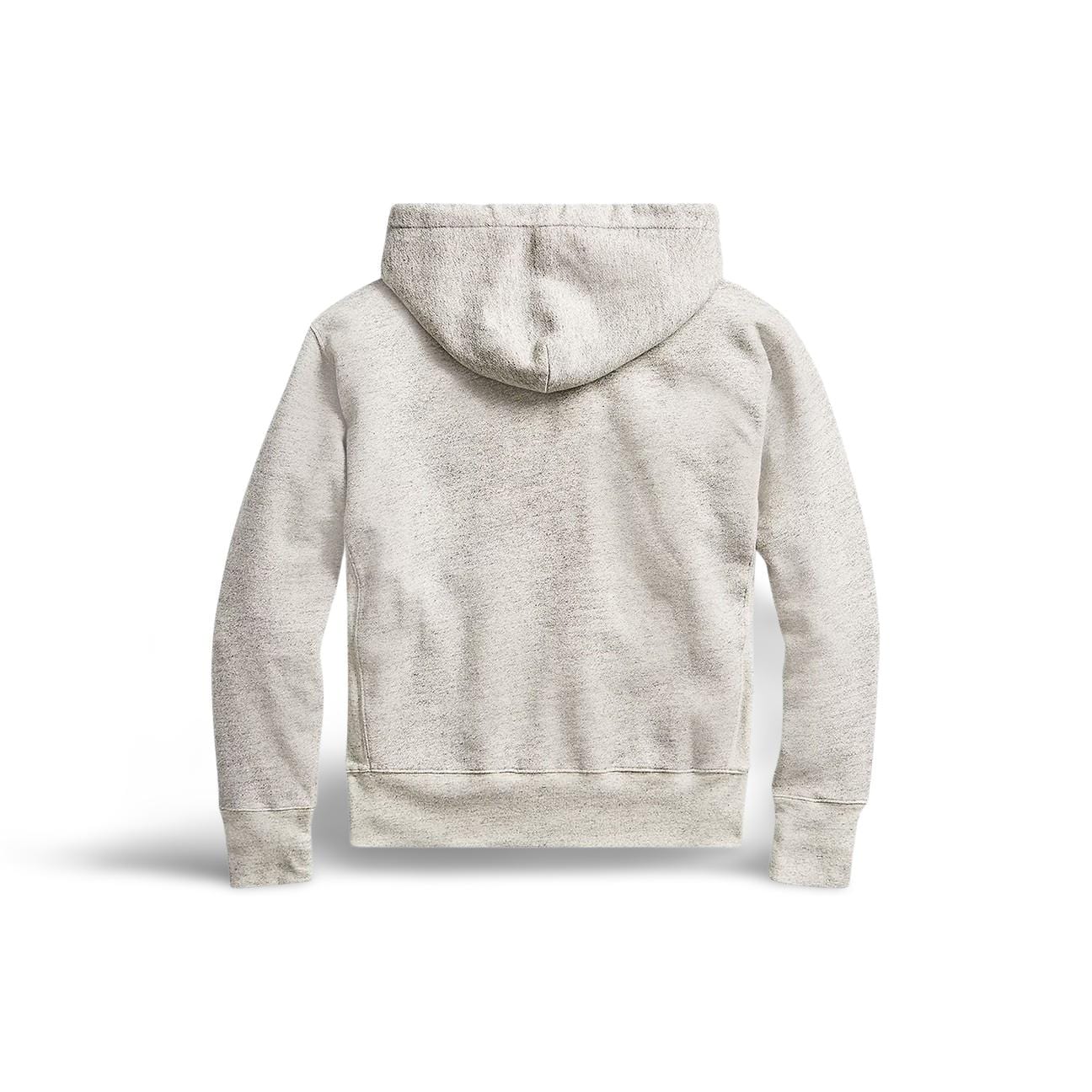 RRL Felpa con cappuccio uomo Grigio Melange