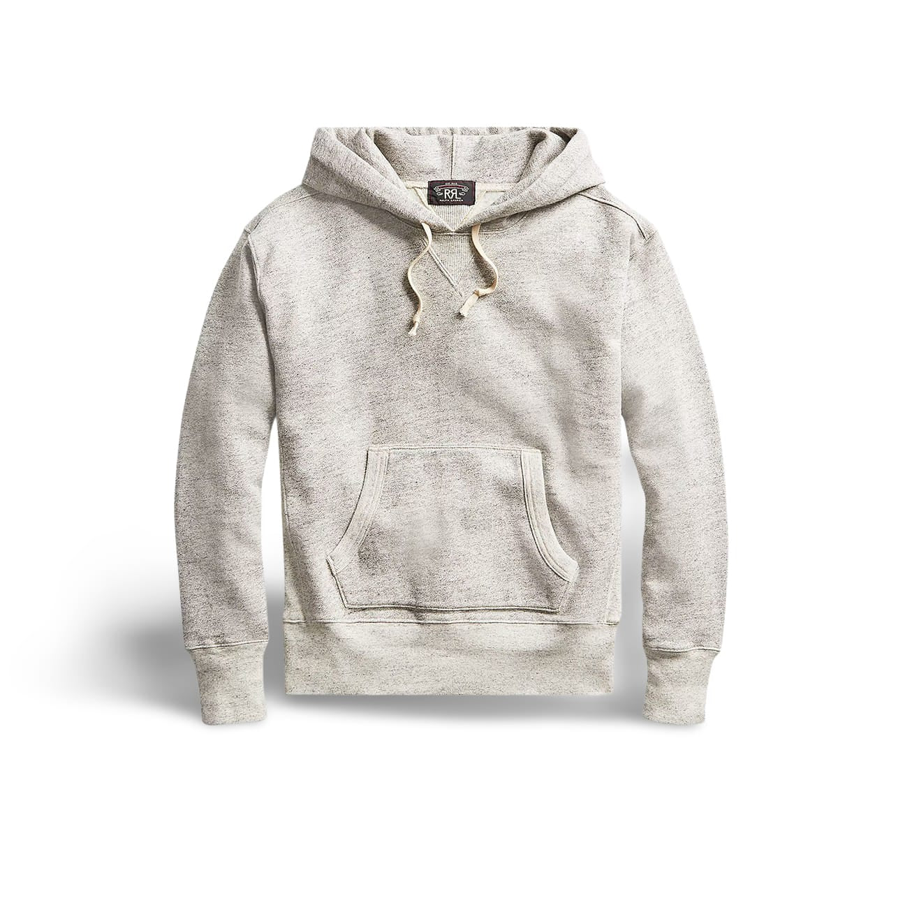 RRL Felpa con cappuccio uomo Grigio Melange