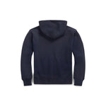 RRL Felpa uomo  con cappuccio e logo RRL Blue