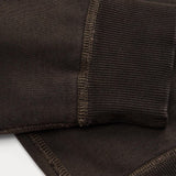 RRL Felpa uomo girocollo in cotone Black Indigo