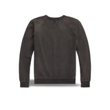 RRL Felpa uomo girocollo in cotone Black Indigo