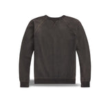 RRL Felpa uomo girocollo in cotone Black Indigo