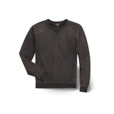 RRL Felpa uomo girocollo in cotone Black Indigo