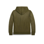 RRL Felpa uomo Hoodie in cotone Verde