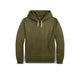 RRL Felpa uomo Hoodie in cotone Verde