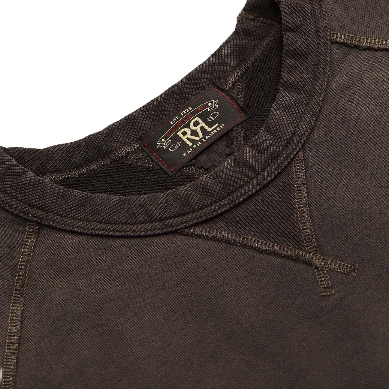 RRL Felpa uomo in Black Indigo