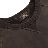 RRL Felpa uomo in Black Indigo