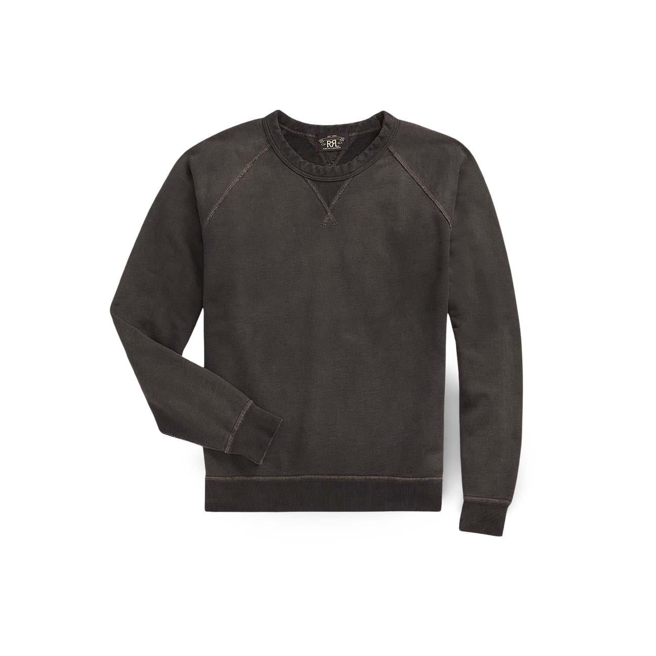 RRL Felpa uomo in Black Indigo