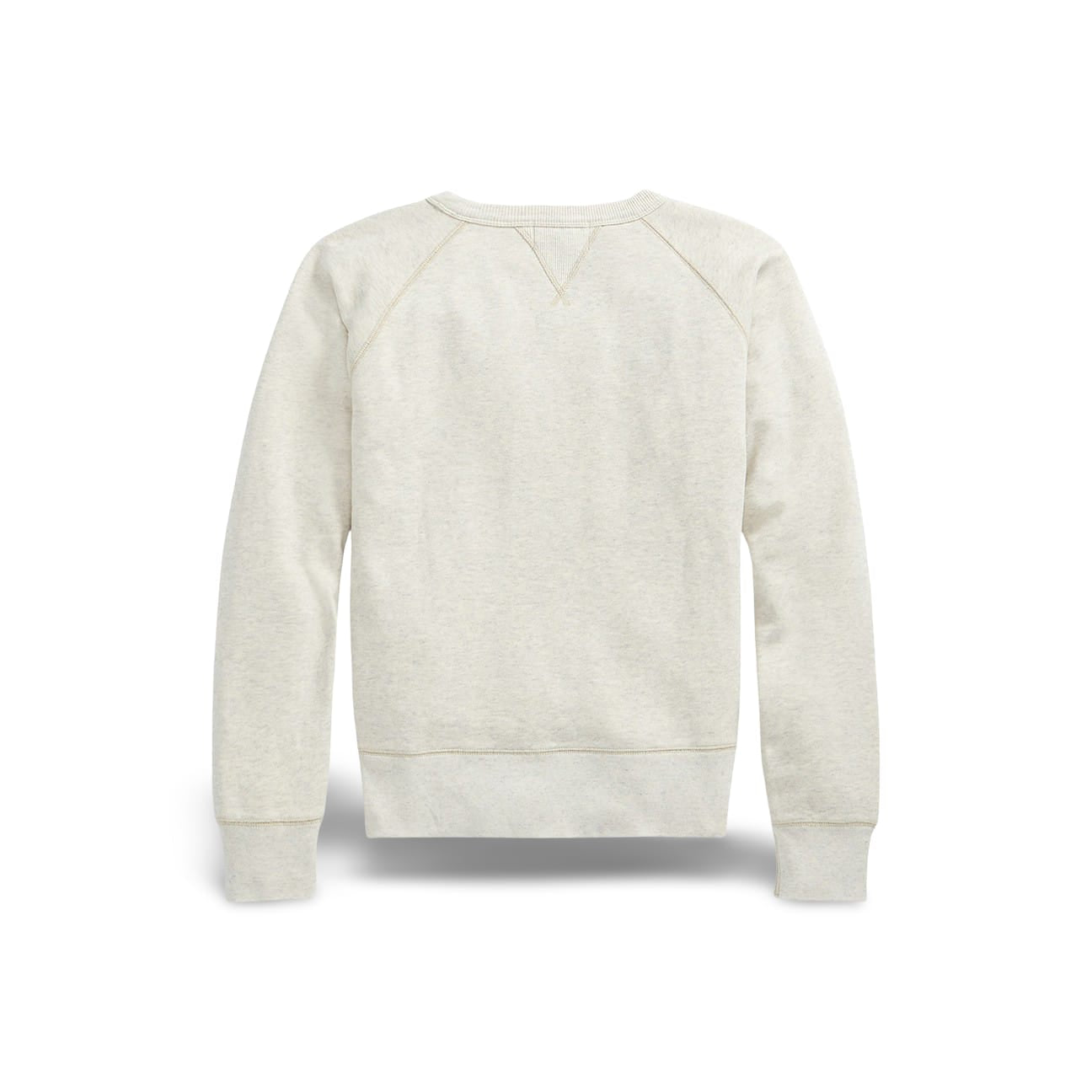 RRL Felpa uomo in cotone con logo Avena Melange
