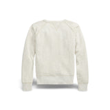 RRL Felpa uomo in cotone con logo Avena Melange