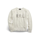 RRL Felpa uomo in cotone con logo Avena Melange