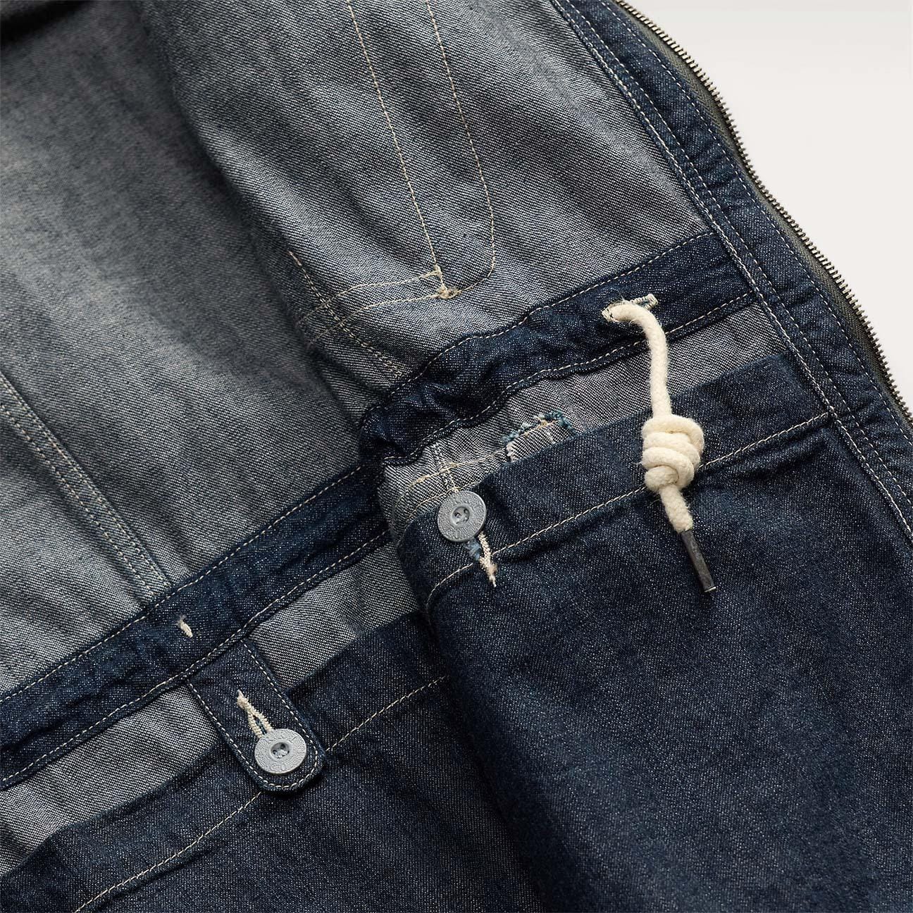 RRL Field Jacket uomo in denim Indaco