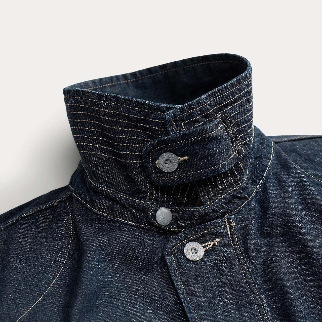RRL Field Jacket uomo in denim Indaco