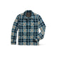 RRL Giacca camicia jacquard Blue Panna
