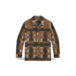 RRL Giacca uomo  a camicia in misto lana Ashford