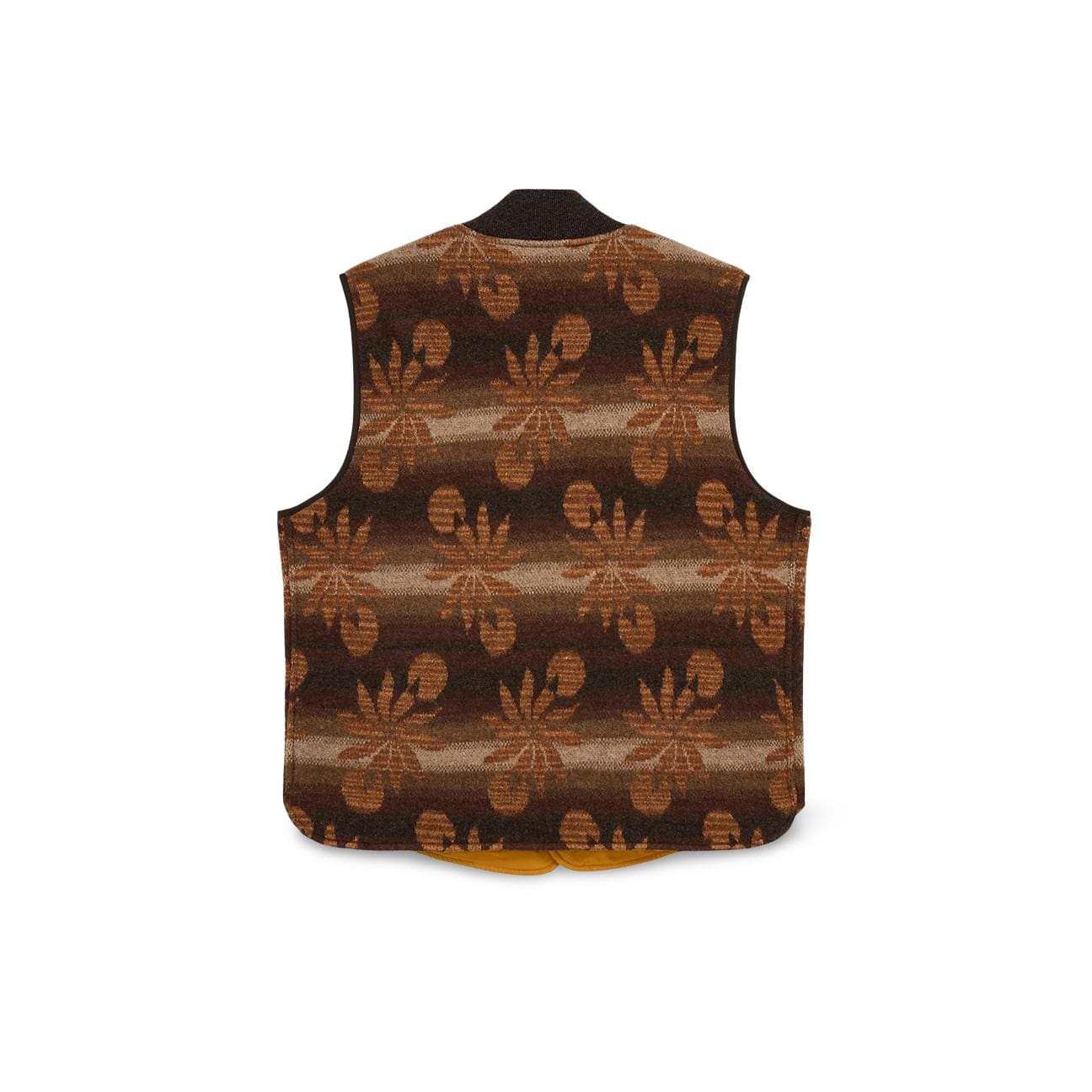 RRL Gilet uomo in lana e cashmere Marrone