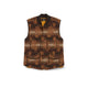 RRL Gilet uomo in lana e cashmere Marrone