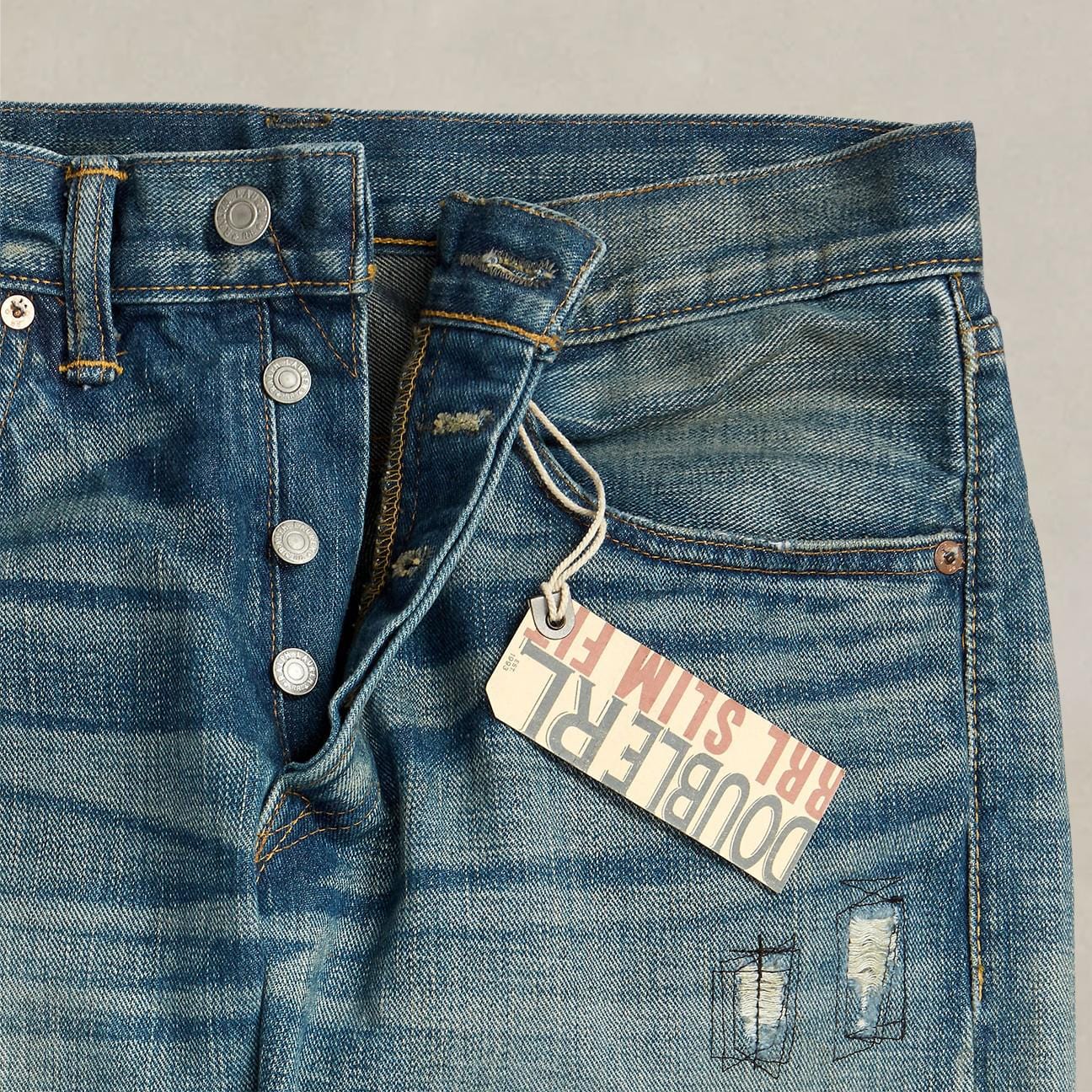 RRL Jeans Slim Fit cimosa Ridgway