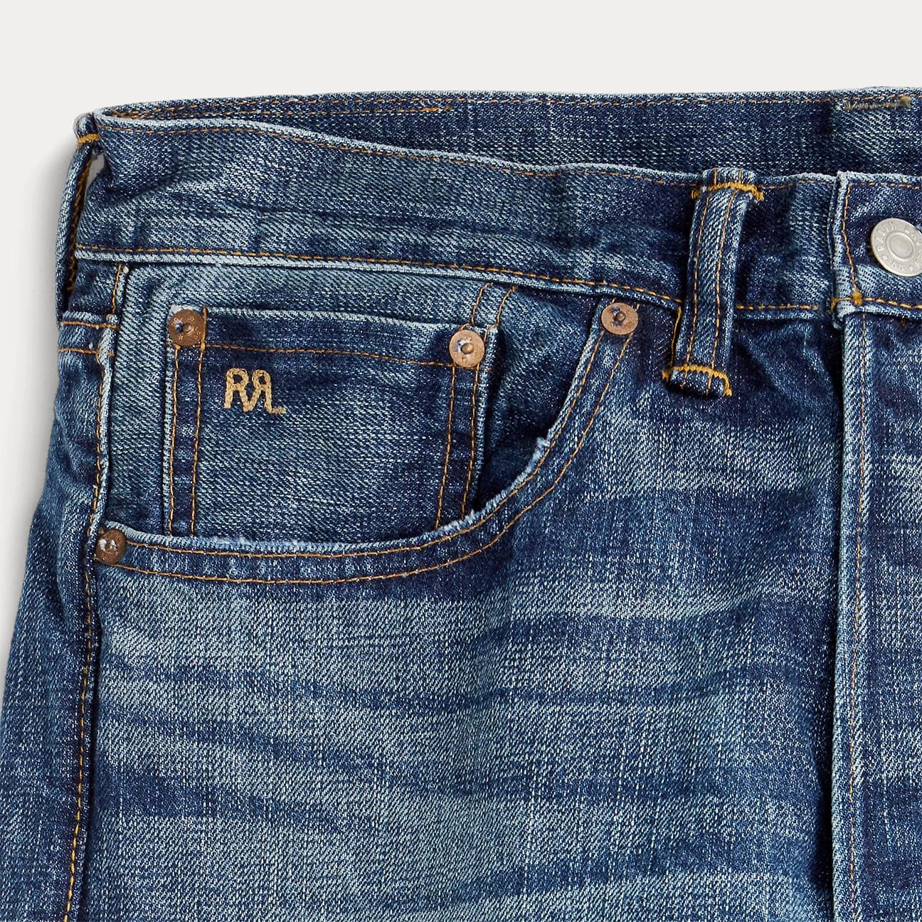 RRL Jeans straight cinosa  Hillsview Wash