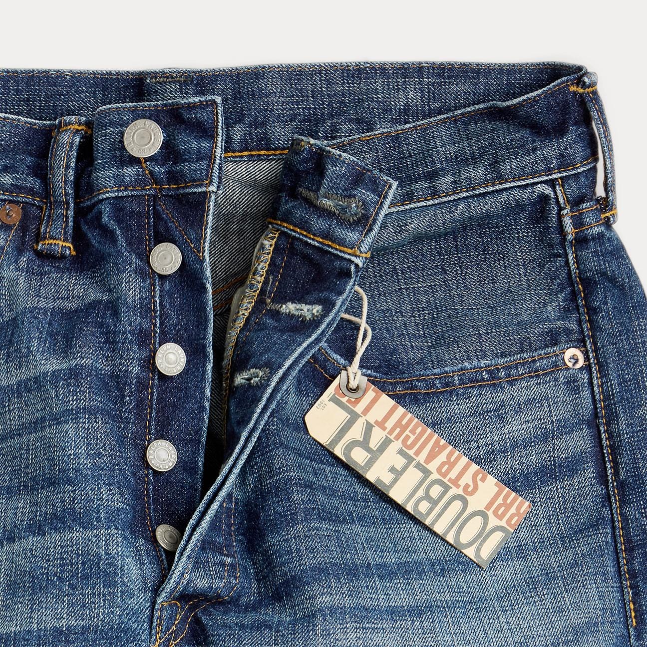 RRL Jeans straight cinosa  Hillsview Wash