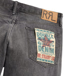 RRL Jeans uomo a Straight Black Wash
