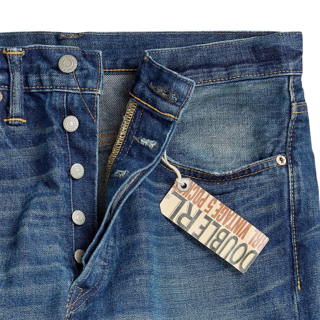RRL Jeans uomo Grandfalls vintage a cinque tasche