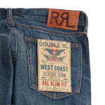 RRL Jeans uomo Ridgecrest con cimosa Slim-Fit