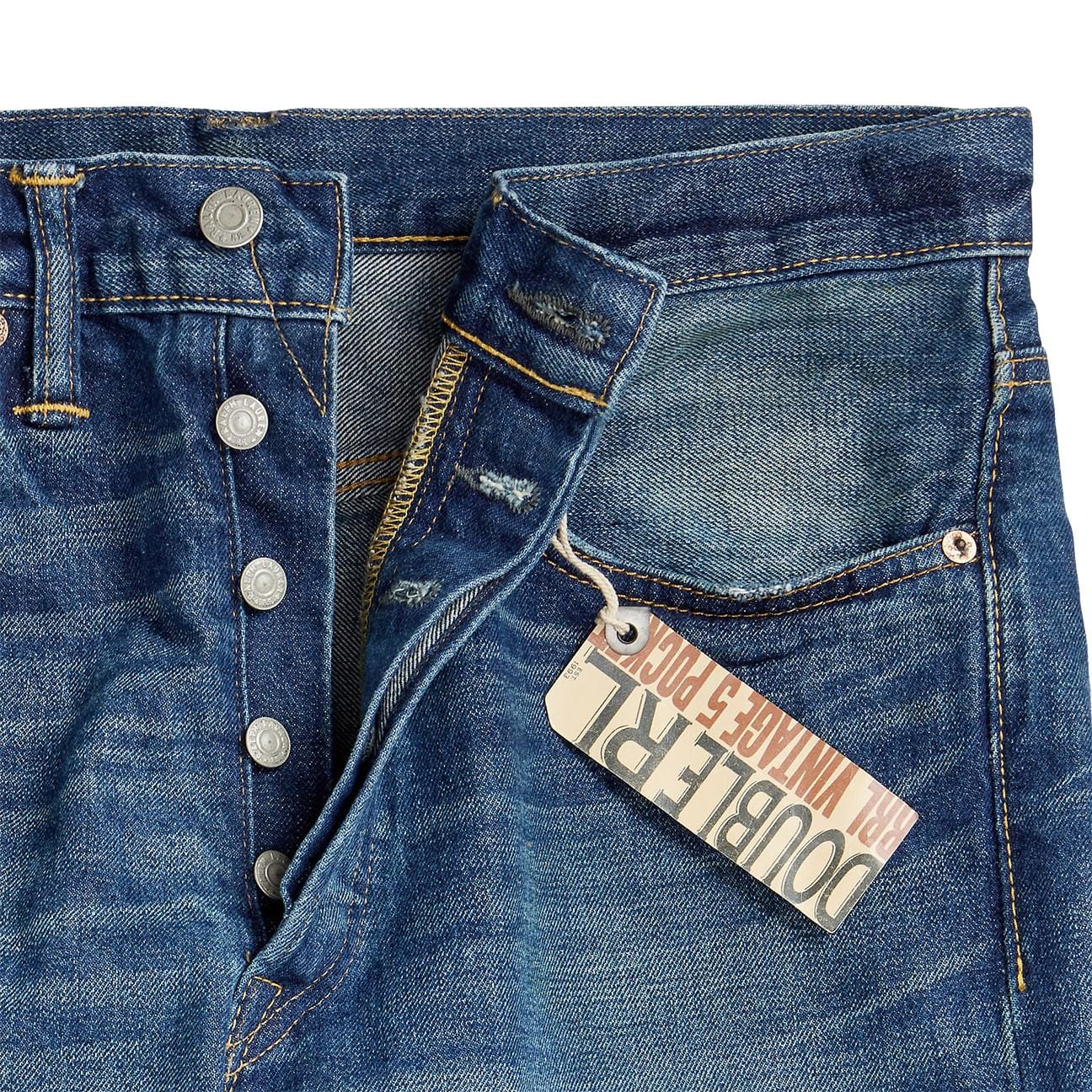 RRL Jeans uomo Vintage wash Grandfalls