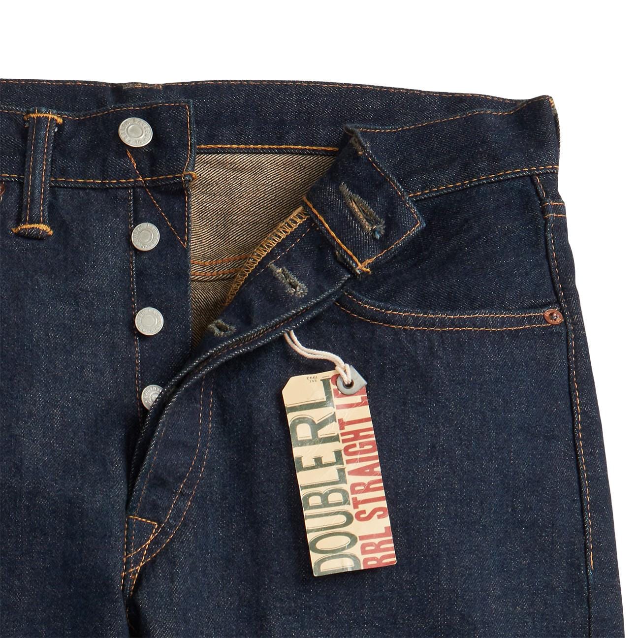 RRL Jeasn Straigh con cimosa Once Washed