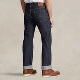 RRL Jeasn Straigh con cimosa Once Washed