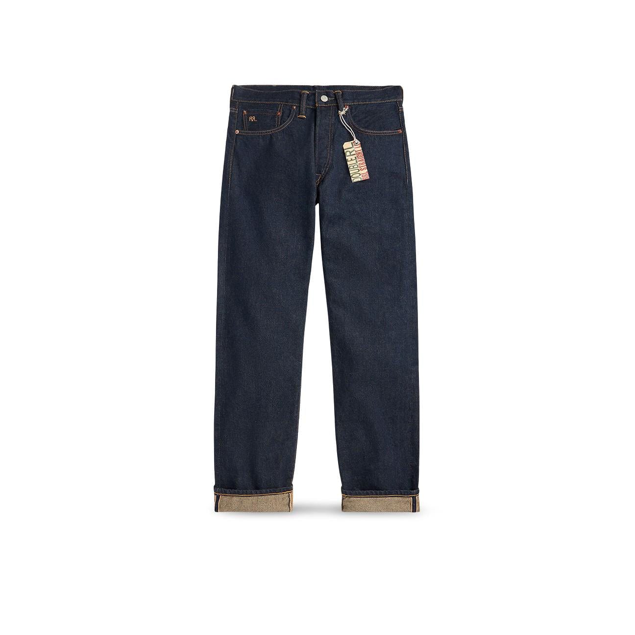 RRL Jeasn Straigh con cimosa Once Washed